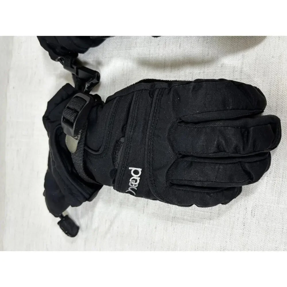 HEAD Youth Ski Gloves M Medium Black Waterproof Winter Snowboard